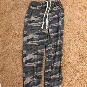Camo joggers